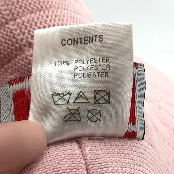 Kangol Tropic Diva Hat Pink Floppy Knit Logo Sun Hat Beach Packable One Size - Picture 6 of 7